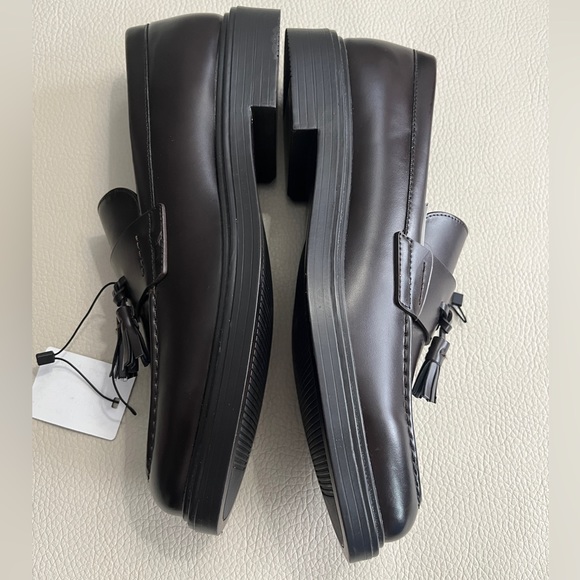 NWT -Zara Men’s Tassel Leather Loafer - EU Size 45 / US Size 12 - Picture 4 of 7